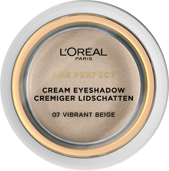Lidschatten Vibrant Beige 07 Age Perfect Cremiger Lidschatten Packshot